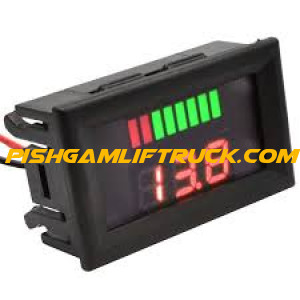 باطری دیس شارژ نمایشگر ولتاژ 48 ولت کوچک